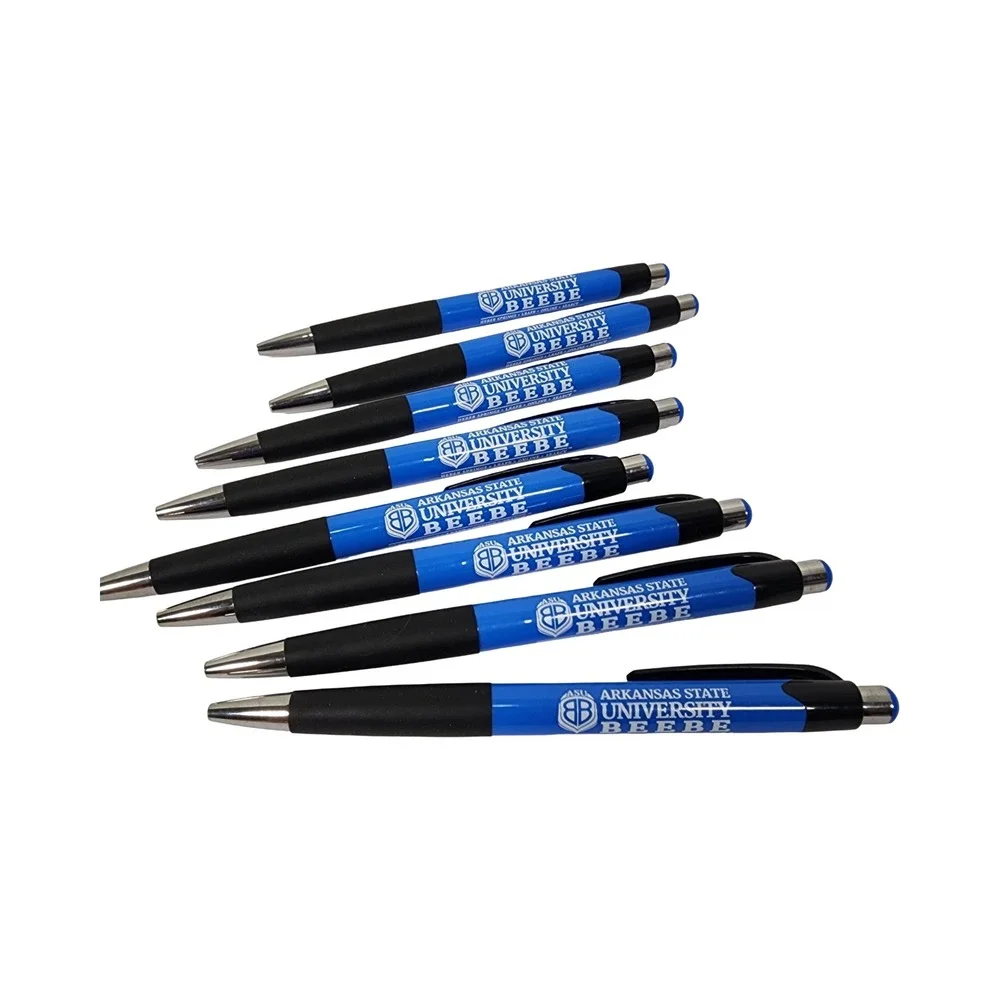 Arkansas State University Beebe Pens Blue Black Lot of‎ 8 School Spirit